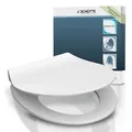 Produktbild: Duroplast WC-Sitz SLIM WHITE, mit Absenkautomatik und Schnellverschluss