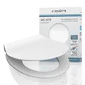 Produktbild: WCSitz SLIM mit Absenkautomatik und Schnellverschluss aus Duroplast, Toilette...