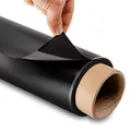 Produktbild: Magnetfolie (magnets4you) schwarz beschichtet, Breite 615x0,85 mm, Laufm.