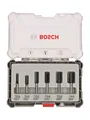 Produktbild: Bosch Bosc Fräsersatz 6 pcs Straight 6mm shank | 2607017