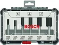 Produktbild: Bosch Accessories Bosch Nutfräser Set, 6 tlg., 6mm Schaft 2607017465