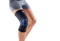 Produktbild: Bauerfeind Kniebandage GenuTrain Comfort Unisex mit Silikonrand, Beidseitig tragbar
