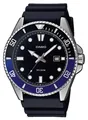 Produktbild: CASIO Collection Herren Taucheruhr Schwarz/Blau MDV-107-1A2VEF