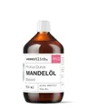 Produktbild: wesentlich. Mandelöl 500ml - 100% reines Basisöl - natürliche Pflege für Haut, Haar und Gesicht - pure Pflege ohne Zusatzstoffe