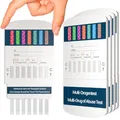 Produktbild: 5x 10in1 Multi Drogentest Urintest – 10 Drogenarten – Drogenschnelltest auf THC, Amphetamine, Kokain, Opiate, Meth, Methadon, MDMA, Benzodiazepine, Oxycodon und Butalbital