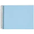 Produktbild: goldbuch Spiralalbum Bella Vista ohne Fenster 24x17 40 weiße Seiten himmelblau
