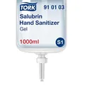 Produktbild: Tork Feuchtigkeitsspendendes Salubrin Händedesinfektionsgel Nachfüllmaterial S1, EN 1500 & EN 14476, 1 × 1000 ml, 910103