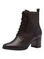 Produktbild: Tamaris Damen Schnürstiefel mit Absatz Leder Blockabsatz; MOCCA/braun; 39 EU
