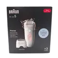 Produktbild: Braun Epilierer Haarentfernung Silk épil 5 5 030 White Flamingo Wet Dry Effizien