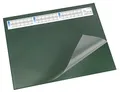 Produktbild: Läufer 44531 Durella DS Schreibtischunterlage mit transparenter Auflage und Kalender, rutschfeste Schreibunterlage, 40 x 53cm, grün