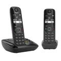 Produktbild: AS690A Duo - 2 Schnurlose DECT-Telefone mit Anrufbeantworter - kontrastreiche...