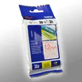 Produktbild: Brother P-Touch Band TZe-132 rot auf transparent 12mm / 8m laminiert