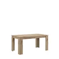 Produktbild: xonox.home - Esstisch Titan 160-200x76x90 cm in Nox Oak Nb ausziehbar auf 200 cm - Esstisch Küchentisch Esszimmertisch Clubtisch - modern und funktional