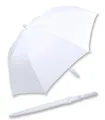 Produktbild: iX-brella Stockregenschirm XXL Brautschirm Hochzeit Automatik - All In White, einzigartig