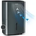 Produktbild: Klarstein - Dryfy 20 Luftentfeuchter 420w 20l/d 230m3/h 40-50m2 Dryselect 45db Anthrazit