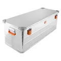Produktbild: ALUBOX® E159 Premium Alukiste Transportbox Werkzeugkiste Truhe 118 x 42 x 41 cm