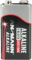 Produktbild: ANS RED 2X9V - Red, Alkaline Batterie, 9-V-Block, 2er-Pack