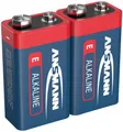Produktbild: Ansmann 6LR61 Red-Line 9V Block-Batterie Alkali-Mangan 9V 2St.