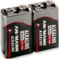 Produktbild: Ansmann Batterie 9V Block 5015591 Shr (VE2) Batterien Batterie