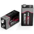 Produktbild: 2 ANSMANN Batterien Red Alkaline E-Block 9,0 V