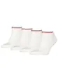 Produktbild: Tommy Hilfiger Sneaker Socken Herren & Damen Füsslinge 4-er Pack, Farbe:Weiss, Socken & Strümpfe:43-46