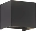 Produktbild: Fischer & Honsel LED-Wandleuchte Wall, 2x3W, 540lm, 3000K, schwarz (30259)