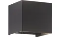 Produktbild: LED Aussen Wand Lampe Leuchte WALL Metall schwarz 10x11x11cm