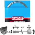 Produktbild: Elvedes Bremszug 1x19 Edelstahldraht ø1,5mm V-Kopf ø5,5x10 und T-Nippel (6412/27RVS)