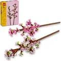 Produktbild: LEGO Botanicals Kirschblüten - Spielzeug mit Kunstblumen  – Kreative Deko für Schreibtisch – Spielset mit Blumen zum Bauen und Ausstellen Ges... - Rosa