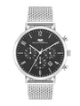 Produktbild: Rhodenwald & Söhne Herren Uhr analog Japan Quarzwerk mit Edelstahl Silber Armband 10010361