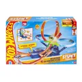 Produktbild: Hot Wheels Stunttrack Unendliche Crash-Action Spielset mit Die-Cast-Spielzeug...