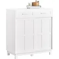 Produktbild: SoBuy Schuhschrank Buffet Küchenschrank Sideboard Kommode Weiß FSB84-W