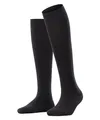 Produktbild: ESPRIT Damen Kniestrümpfe Basic Pure W Kh Baumwolle mit Komfortbund 1 Paar, Schwarz Black 3000, 35-38