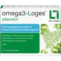 Produktbild: OMEGA3-LOGES pflanzlich Kapseln 120 St PZN 13980425