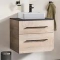 Produktbild: Fackelmann Oxford Waschtischunterschrank 60cm - Nature Oak
