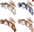Produktbild: Lawie 4er-Pack Transparente Goldene, Blaue und Braune Glänzende 
