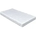Produktbild: Baby-Delux Babybettmatratze Matratze Kinderbettmatratze Weiß 140x70x9cm gesteppt - Weiß
