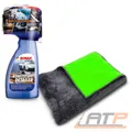 Produktbild: 500 ml SONAX XTREME KUNSTSTOFF DETAILER + 700GSM DUO MIKROFASERTUCH 60x80cm