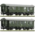 Produktbild: Fleischmann 809910 N 2er-Set Umbauwagen 2.Klasse der DB (Spur N) (809910)