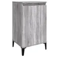 Produktbild: vidaXL Nachttisch Nachttisch Grau Sonoma 40x35x70 cm Holz Nachtkonsole Nachtschrank