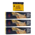 Produktbild: Wella Koleston Perfect ME Rich Naturals 3 x 60 ml 4/82 mittelbraun perl matt Set