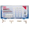 Produktbild: Assort.100 Pz Steckverbinder für Rohre - Code bgs8790 FBGS8790 BGS Nippsachen
