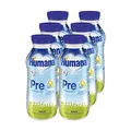 Produktbild: Humana Anfangsmilch Pre trinkfertig, von Geburt an, trinkfertige Säuglingsmilch, zusätzlich zur Muttermilch oder als alleinige Pre Nahrung, Babynahrung mit DHA und nur Laktose, 6 x 470 ml