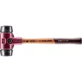 Produktbild: HALDER SIMPLEX Schonhammer Ø 50 mm Gummi schwarz mit Tempergussgehäuse Hammer
