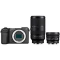 Produktbild: Sony Alpha 6700 (ILCE-6700) + SEL 10-20mm f/4.0 G PZ + SEL 70-350mm f/4,5-6,3 G OSS