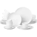 Produktbild: Seltmann Weiden Kombiservice, Weiß, Keramik, Rund, 31.2x36.9x36.5 cm, Essen & Trinken, Geschirr, Geschirr-Sets