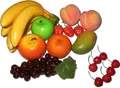 Produktbild: Deko Früchte Mix künstlich 18 Stück Fruits SET