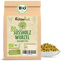 Produktbild: Süßholzwurzel Tee BIO (100g) | Süßholzwurzeltee | Süßholz-Wurzel getrocknet geschnitten enthält Lakritz