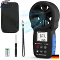 Produktbild: Anemometer Windgeschwindigkeitsmessgerät mit LCD Hintergrundbeleuchtung