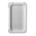 Produktbild: PAPSTAR Pappteller eckig 8x21 cm weiß mit Anfasser 